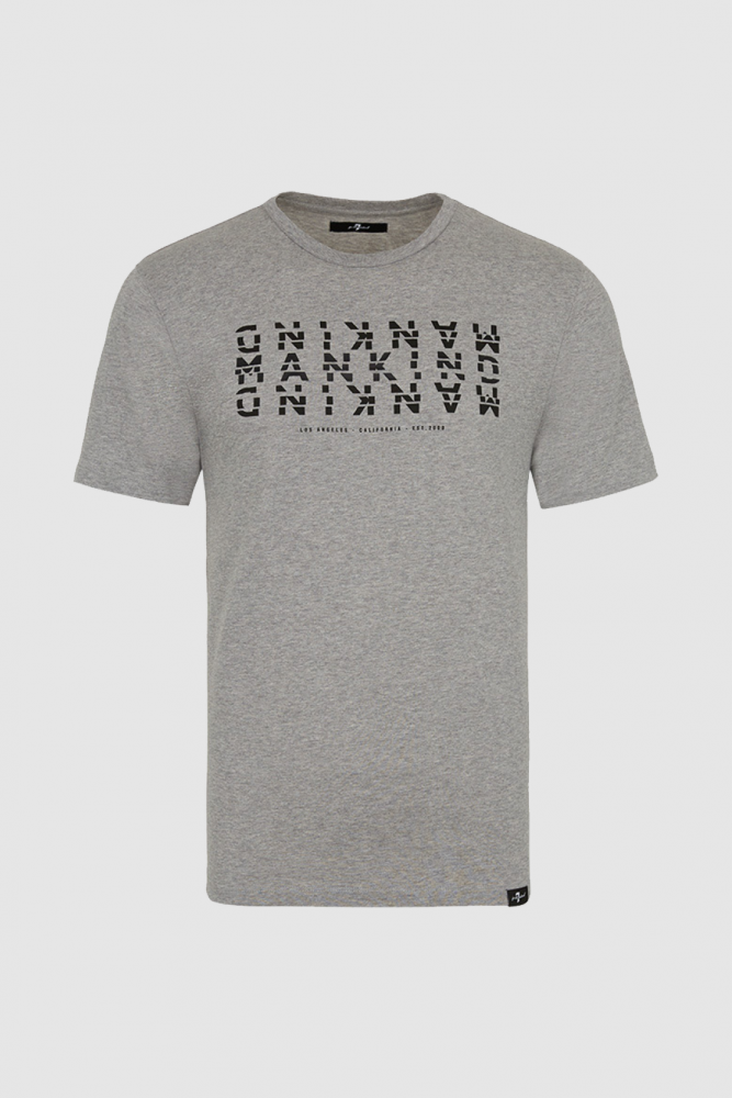Logo Tee Cotton Logo Tee Grey