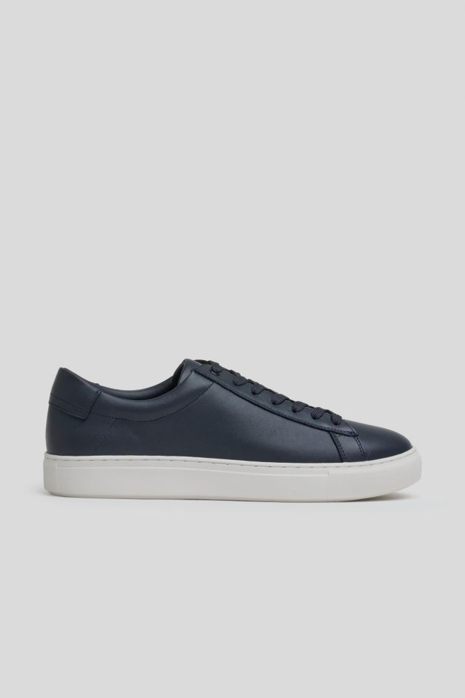 Cupsole Sneaker Leather Navy