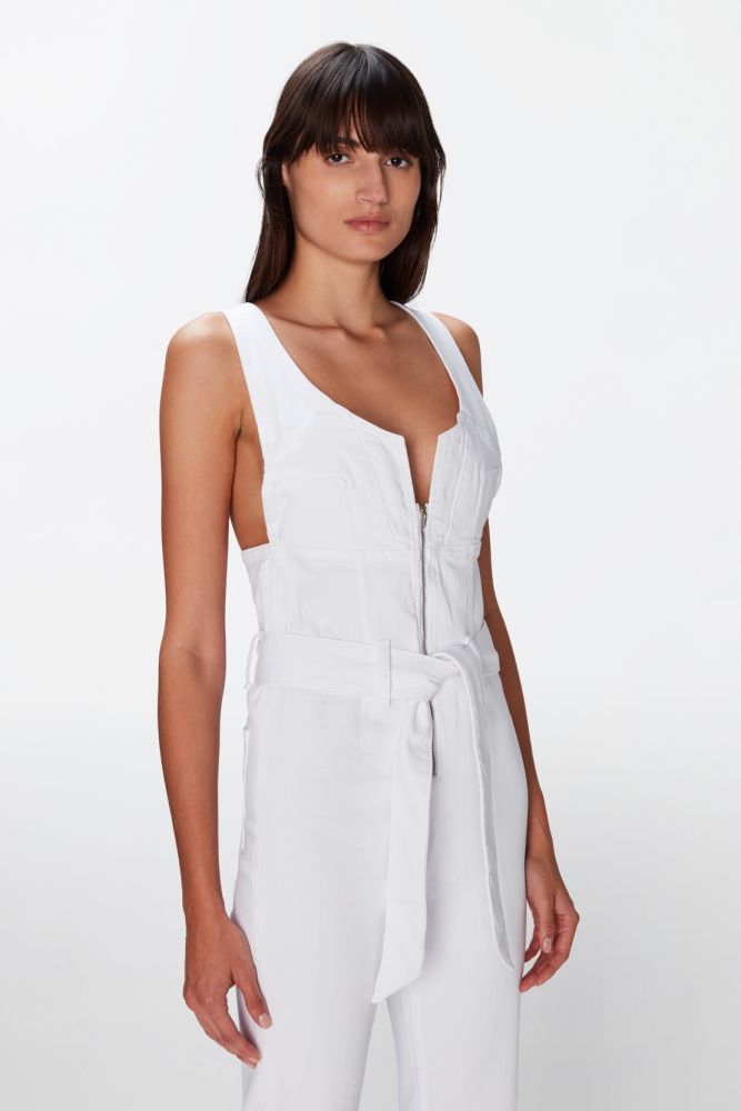 Star Seam Flare Jumpsuit Brilliant