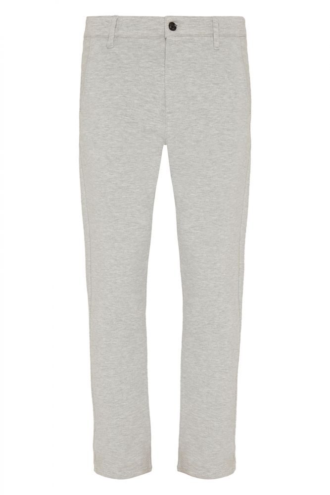 Travel Chino Double Knit Light Grey